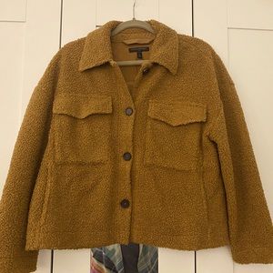 Banana Republic shearling coat  - like new
